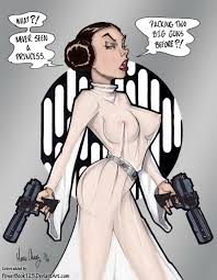 Princess Leia Organa Solo Tits Nipples Posing Female Only \u003c Your Cartoon  Porn
