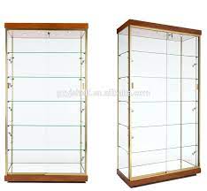 Huge discount on rta cabinet, best quality & free ship Glass Door Cabinet With Golden Frame Tall Glass Storage Cabinet Glass Wallcase Buy Glass Door Cabinet Storage Cabinet Glass Case Product On Alibaba Com