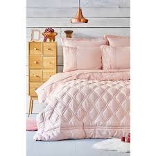 Toffee i̇ndigo çift kişilik cotton comfort set. Karaca Home Carissa Pudra Saten Cift Kisilik 7 Parca Uyku Fiyati
