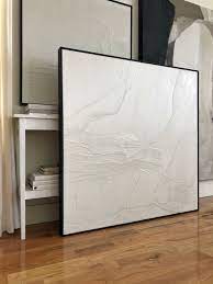 Get the best deals on white painting canvases. Minimal Abstract Art Interior Art Textured Canvas Art Minimalist Painting