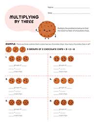 multiplying by 3 worksheet education com