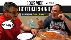 I tried them all and love them all. Sous Vide Bottom Round Steak Bife Role Success Or Fail Youtube