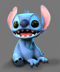 Stitch 3d Print Model In 2020 Sketch Painting Art Character Design