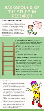 Maybe you would like to learn more about one of these? Background Of The Study In Research How To Write One 2021 Legit Ng