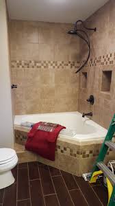 Corner Tub With Shower Bathtub Remodel Corner Tub Shower Corner Tub Shower Combo