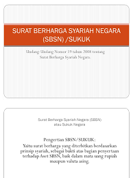 Check spelling or type a new query. Surat Berharga Syariah Negara Sbsn Pdf
