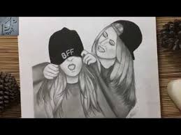 Amazon advertising find, attract, and Friendship Day Drawing Best Friends Pencil Sketch How To Draw A Gi Drawings Of Friends Best Friend Drawings Drawings