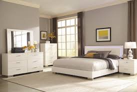 Modern california king bedroom set. Felicity Collection Felicity Contemporary White And High Gloss California King Bed 203500kw Complete Beds Artecase Furniture