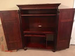 Computer Desk Cabinet Armoire Ethan Allen British Classics Computer Desk Ethan Allen Desk Cabinet