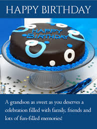 Free Birthday Greetings For Grandson You Deserves A Celebration Happy Birthday Wishes Card For Grandson Birthday Greeting Cards By Davia Happy Birthday Wishes Cards Happy Birthday Grandson Birthday Wishes Cards