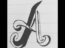 There are almost infinite ways to make a variation of the 23 letters of the alphabet, some of them can be way more elaborate than others. How To Write Alphabet A In Different Style Letter A Calligraphy Kaur S Creativity Youtube
