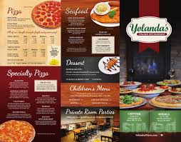 Yolanda S Menu In Beaver Falls Pennsylvania Usa