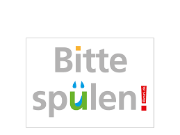 Pin Auf Toilette Aufkleber