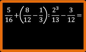 Introduzione Alle Espressioni Con Le Frazioni Matematica Facile