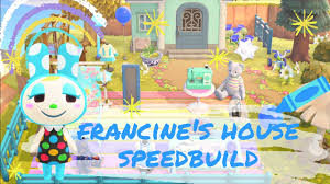Francine is a snooty rabbit villager in the animal crossing series. Francine S House Speedbuild Animal Crossing New Horizons Youtube