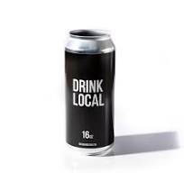 16oz "Drink Local" Labeled Cans + Ends