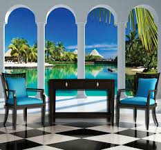 Vlies Fototapete Terrasse 3d Effekt Malediven Fensterblick Wohnzimmer Tapete Xxl Eur 14 16 Em 2020 Plano De Fundo Para Fotos Decoracao Da Parede 3d Vista Da Janela
