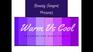 The cmyk value is cmyk(0, 80, 17, 37) either 0% of cyan, 80% of. Warm Vs Cool Shades Of Purple Youtube