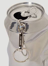 Raf Simons Half Crushed Key Hanger In Silver Ln Cc Raf Simons Key Hanger Raf