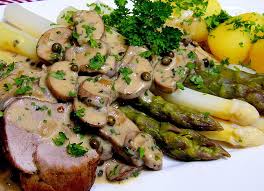 Spargel Mit Schweinefilet Und Pilzsauce Rezept Mit Bildern Schweinefilet Schweinefilet Rezepte Hauptspeise