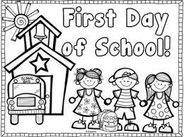 The set includes facts about parachutes, the statue of liberty, and more. Back To School Coloring Page Freebie First Day Of School Activities Kindergarten First Day Welcome To School