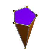 The sum of the internal angles in a simple pentagon is 540°. Pentagonal Pyramid Wikipedia
