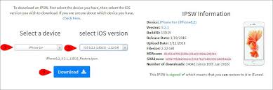 How To Download Iphone Ios Firmware Ipsw Files
