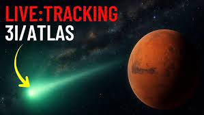 LIVE: 3I/ATLAS Update – Interstellar Comet Brightens as Mars Flyby Nears - YouTube
