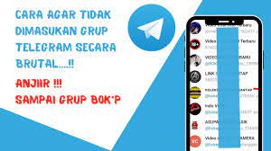 TIPS TIDAK DIMASUKAN GRUP TELEGRAM OTOMATIS - YouTube