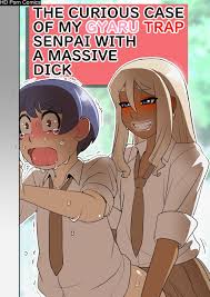 Anime Trapsenpai with a massive dick hentai