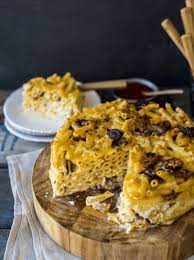 Prepare cake batter according to package directions. Ultimate Comfort Food Macaroni And Cheese Cake