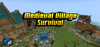 Mcpedl.com download earth map for minecraft pe 1.14.30. Medieval Village Map Building Survival Minecraft Pe Maps