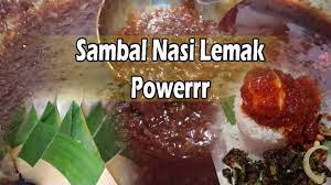 Selepas itu, bilas dengan air dan kemudian dimasak. Resepi Sambal Nasi Lemak Paling Senang Tapi Power Youtube