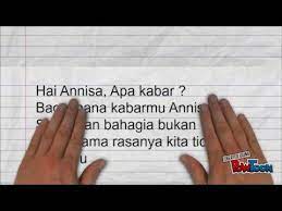 Check spelling or type a new query. Contoh Menulis Surat Pribadi Youtube