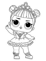 Keep your kids busy doing something fun and creative by printing out free coloring pages. Kids N Fun Com 30 Coloring Pages Of L O L Surprise Dolls