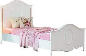 lit pour enfant blanc 120 x 200 cm romantique lit enfant chambre enfant lit pour tout petits
