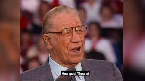 George Beverly Shea sings How Great Thou Art