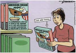 Millions in the united states believe their lifestyles filled with modern conveniences will continue forever. Turns Out Love Isn T All You Need American Dream Cartoon Shows Cartoon