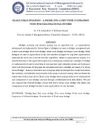 Blue ocean strategy pengenalan ilmututs. Pdf Black Ocean Strategy A Probe Into A New Type Of Strategy Used For Organizational Success P S Aithal Sreeramana Academia Edu
