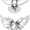 Draw a similar figure right underneath the upper beak to create the lower beak. 1