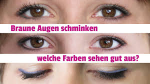 Wie hier schon von anderen geschrieben, zoeva kann man gerade für lidschatten (und auch pinsel!) sehr empfehlen. Braune Augen Schminken Welche Farben Sehen Gut Aus Youtube