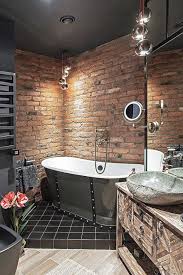 50 Beautiful Industrial Bathroom Decor Plans To Complete Your Home Industrial B Industrial Bathroom Decor Industrial Style Bathroom Bathroom Design Concepts