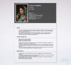 Here also find out professional cv format templates. Biodata Format For Marriage Job Download Ms Word Form