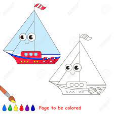 bateau a colorer livre colorier pour eduquer les enfants apprenez couleurs jeu educatif visuel facile d enfant et de l education primaire niveau simple difficulte coloriage clip art libres droits coloriages histoires contes jack le haricot