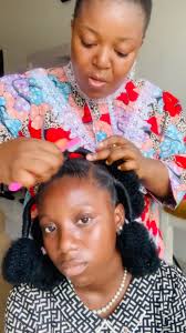 Chisom’s New Year Hairstyle is so Beautiful 🤩