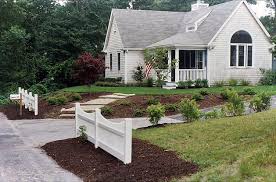 Heard bullet come from there), youtube. 4 Finished Lawn With Landscaped Loam Hill Steps And White Picket Fence Kevin Cocklereece Landscape Design