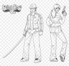 Patrick's day coloring pages for preschool and kindergarten kids. Saints Row Coloring Pages 2 By Katherine Saints Row Coloring Pages Clipart 5555182 Pikpng