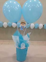 Centro De Mesa Baby Shower Little Boy Nino Ideas De Bautizo Fiesta De Bautizo De Nina Mesa De Bautizo
