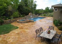 It is designed to be naturally appealing and elegant at a very competitive and feasible price range. 24 Amazing Stamped Concrete Patio Design Ideas Remodeling Expense