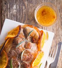 1 couper les escalopes de veau en petits cubes de 3 cm de côté. Roti De Veau A L Orange Arts Gastronomie